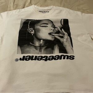 Ariana Grande Sweetener Black & White Photo T-Shirt Size XXL